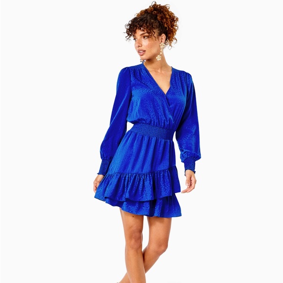 NWT Lilly Pulitzer Cristiana Wrap Dress - Picture 2 of 9